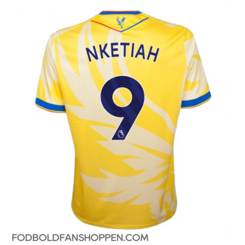 Crystal Palace Eddie Nketiah #9 Udebanetrøje 2024-25 Kortærmet Crystal Palace Eddie Nketiah #9 Udebanetrøje 2024-25 Kortærmet